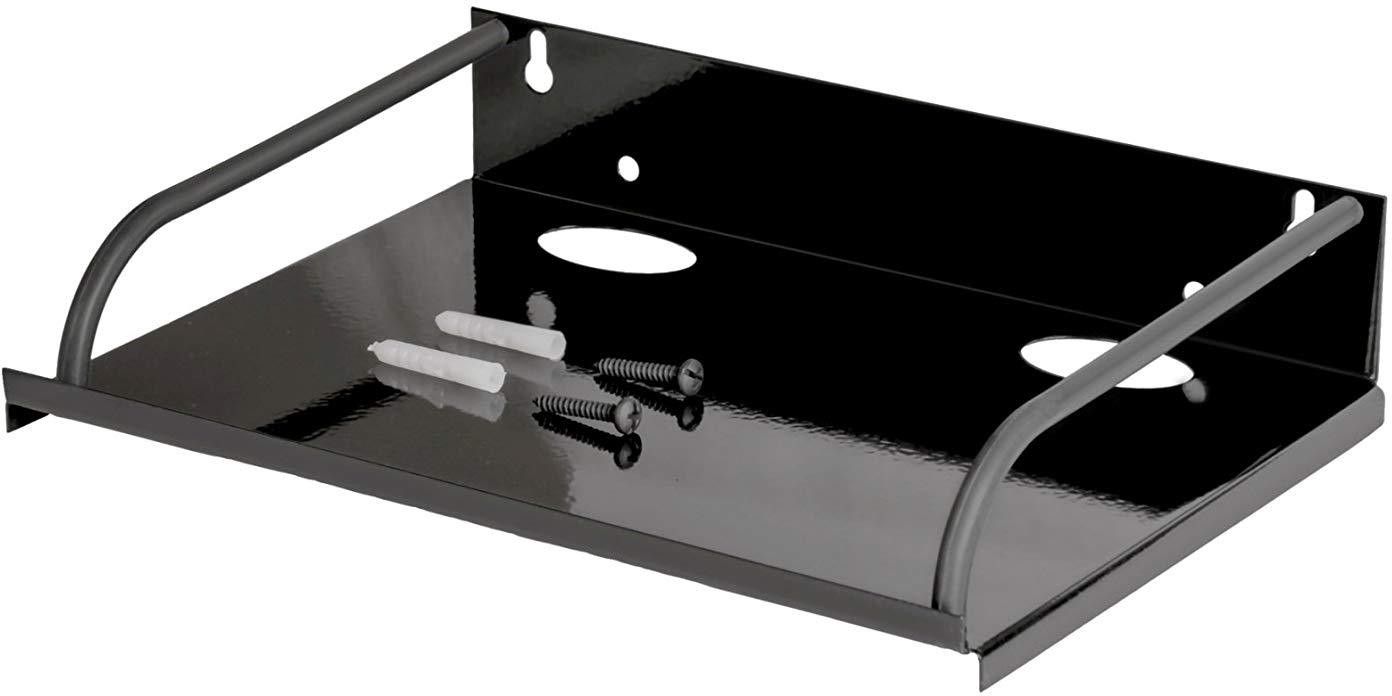 Set Top Box / DTH Stand - Wall Mount / Wifi Router Steel Wall Shelf