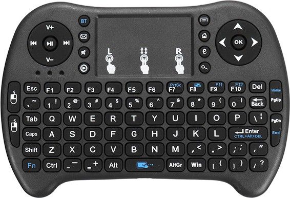 Ecandy Wireles mini Keyboard touchpad Airmouse for PC/LAPTOP/COMPUTER /Gaming , Smart TV/LCD/LED/OLED Wireless Multi-device Keyboard (Black) Bluetooth, Wireless Handheld Multi-device Keyboard Compatible with Desktop, Laptop, Mac-image-17