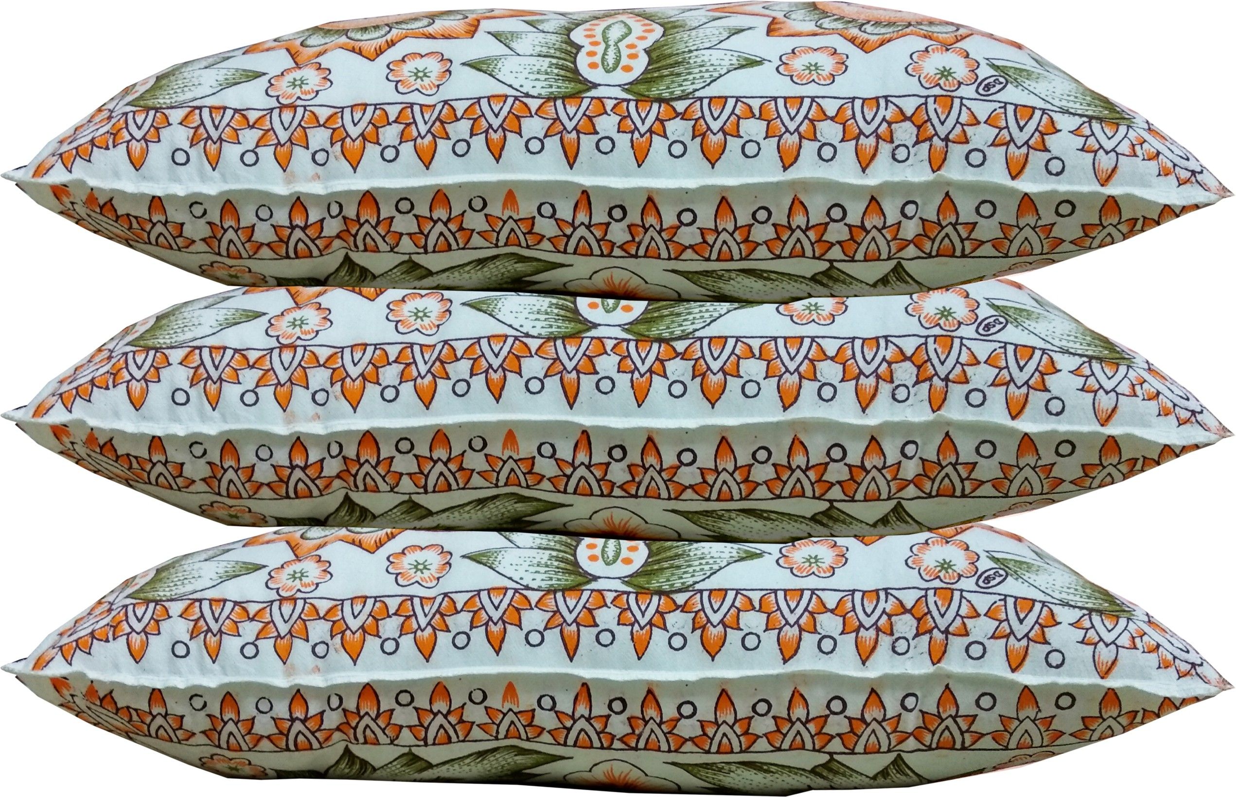 Microfibre Floral Sleeping Pillow Pack of 3