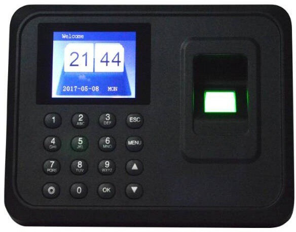 mme Electronic Watchman New TFT Coloured Screen Biometric Time Attendance Machine (Finger Print) (Report Through Excel or Through Software) Time & Attendance image 1