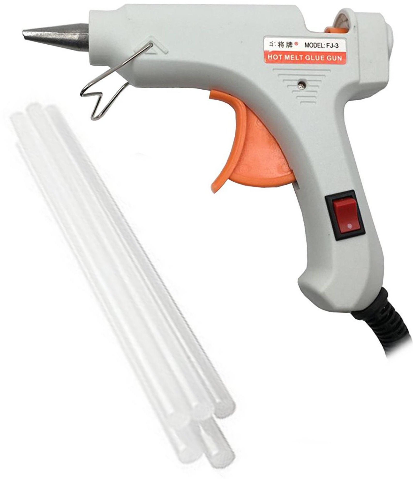 20W With 5 Glue Sticks Hot Melt Glue Gun White Color For Art and Crafts , Diy , Kirigami , Paper , PCB , Plush Toys , Crafts , Wood , Box High Temperature Corded Glue Gun-image-10