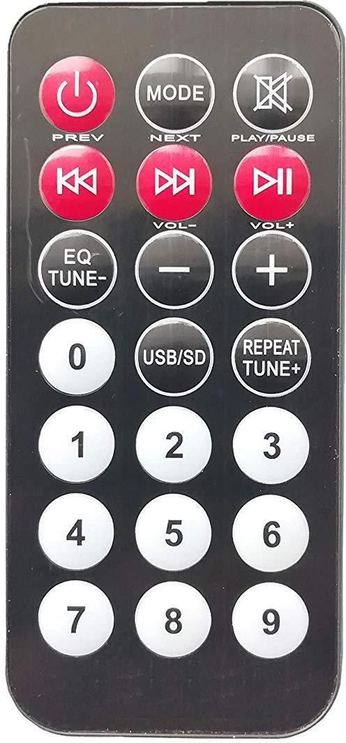 LipiWorld Mini Slime 5.1 CH Home Theater System Remote Control Compatible forUSB SD INTEX Remote Controller image 1