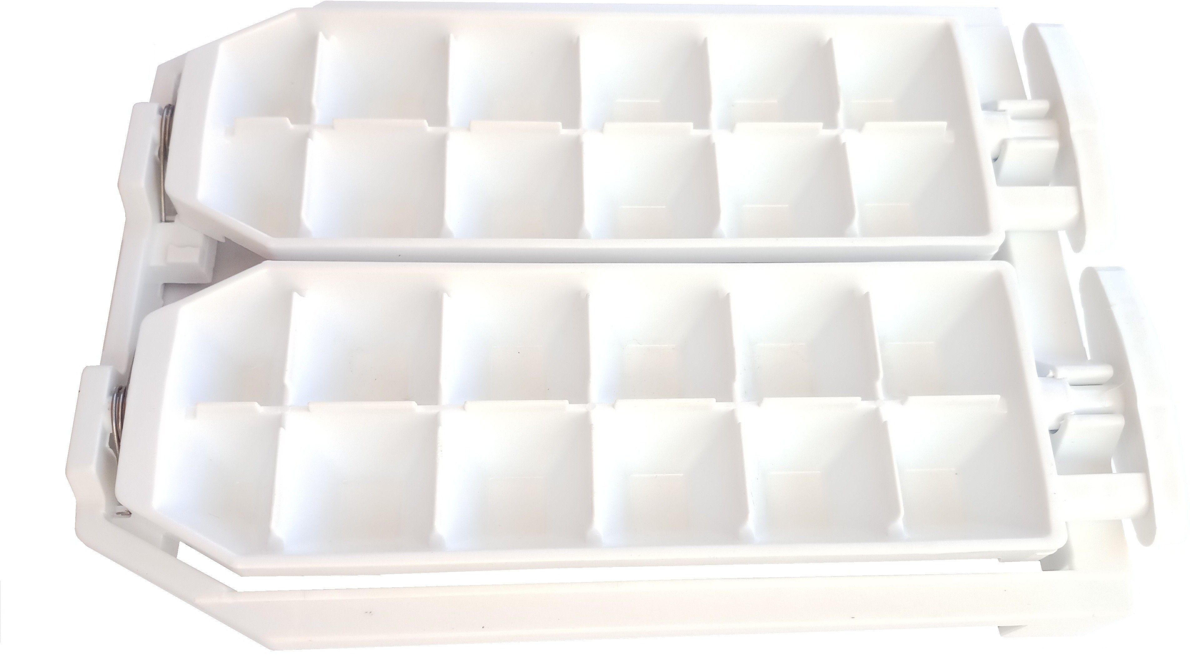 White Plastic Ice Cube Tray-image-12