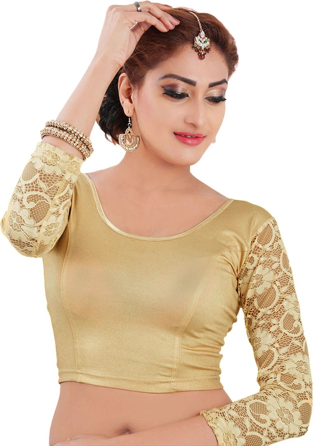 lyneth Round Neck Women Blouse-picture-1