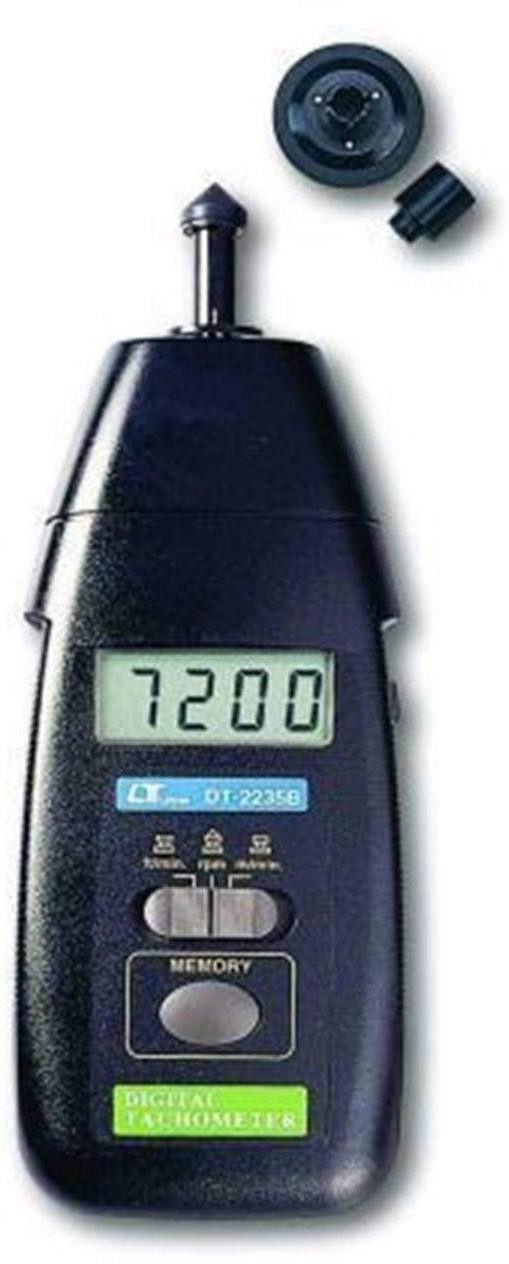 dmk Digital Contact Tachometer DT-2235B Non Contact Tachometer image 1