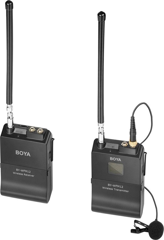 BOYA BY-WFM12 VHF Wireless Microphone System Camera Microphone-image-14