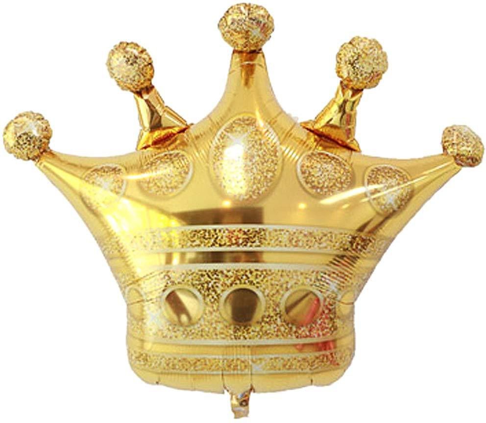 djp Solid GOLD CROWN FOIL BALLOON Balloon-picture-28