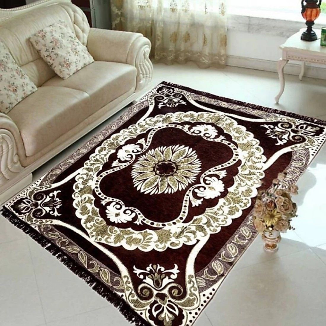 Multicolor Cotton Carpet-image-24