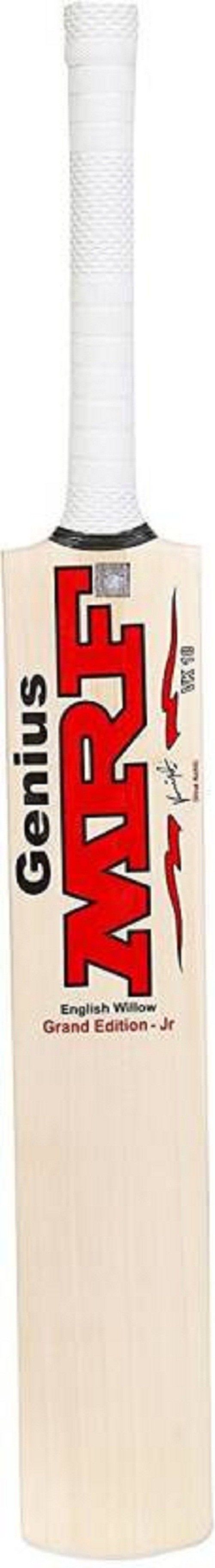 (SIZE-4) genius grand virat kohli signed Poplar Willow CricketBat For 10 - 12 Yrs