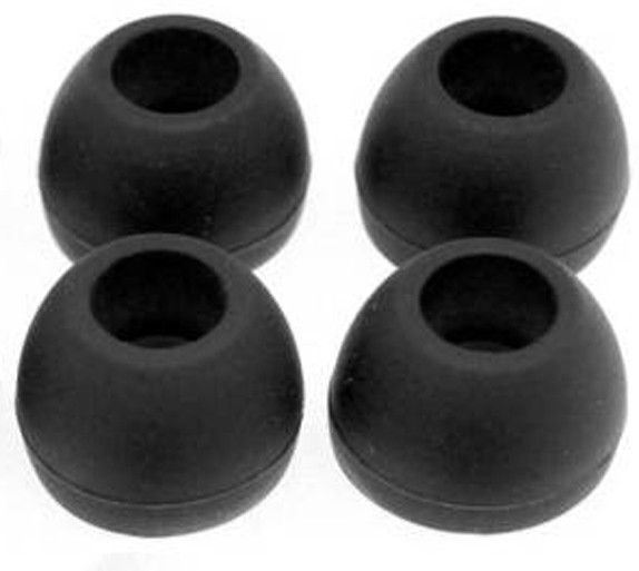 YTM 4 Pcs (2 Pair) Black Silicon Earbud (Size-M) In The Ear Headphone Cushion Soft Silicone Earbuds. In The Ear Headphone Cushion-image-14