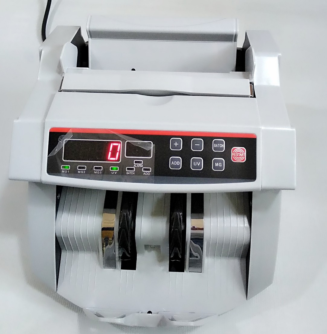 DRMS STORE HEAVY MODEL CURRENCY COUNTING MACHINE WITH MG UV FAKE DETECTOR Note Counting Machine image 1