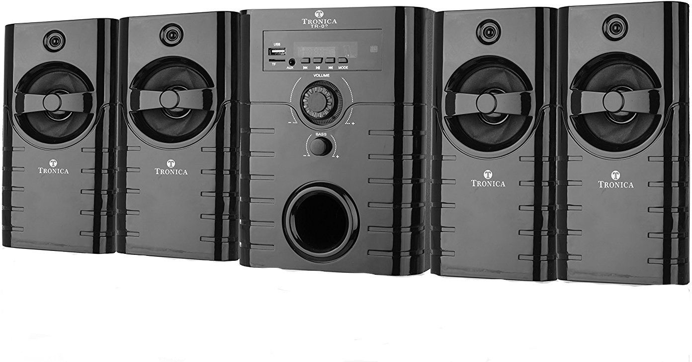 TRONICA Republic Series 4.1 Bluetooth Multimedia Speakers with FM/AUX/USB/SD CARD Support and Remote Control (Black) Bluetooth Home Theatre-image-33