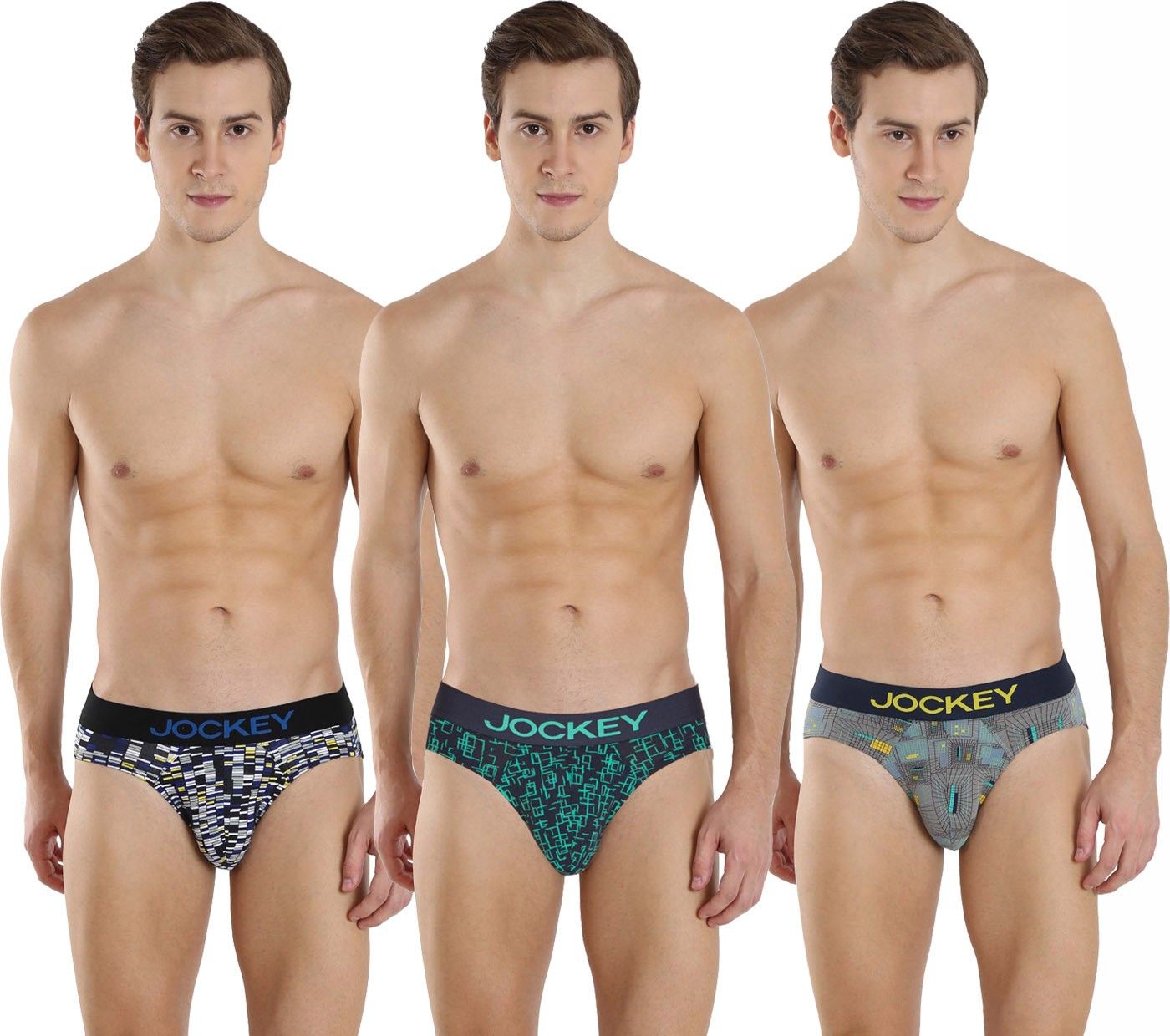 jockey Pack of 3 Printed Men Brief-picture-25