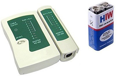 Inditrust Network LAN Cable Tester RJ45 / RJ11 / RJ12 / Cat5 Network Interface Card image 1