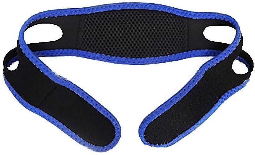 Original New Anti Snore Chin Strap - Best Health Care Stop Snoring Chin Strap, Sleep Now Snore Solutions Device - Snore Stopper Relief Guard - Sleep Aid Jaw Strap Reduces Snoring - Allows a Restful Night's Sleep - Comfortably Prevents Snoring - Voted Best Device on the Market (Color Blue ) Anti-snoring Device-image-15