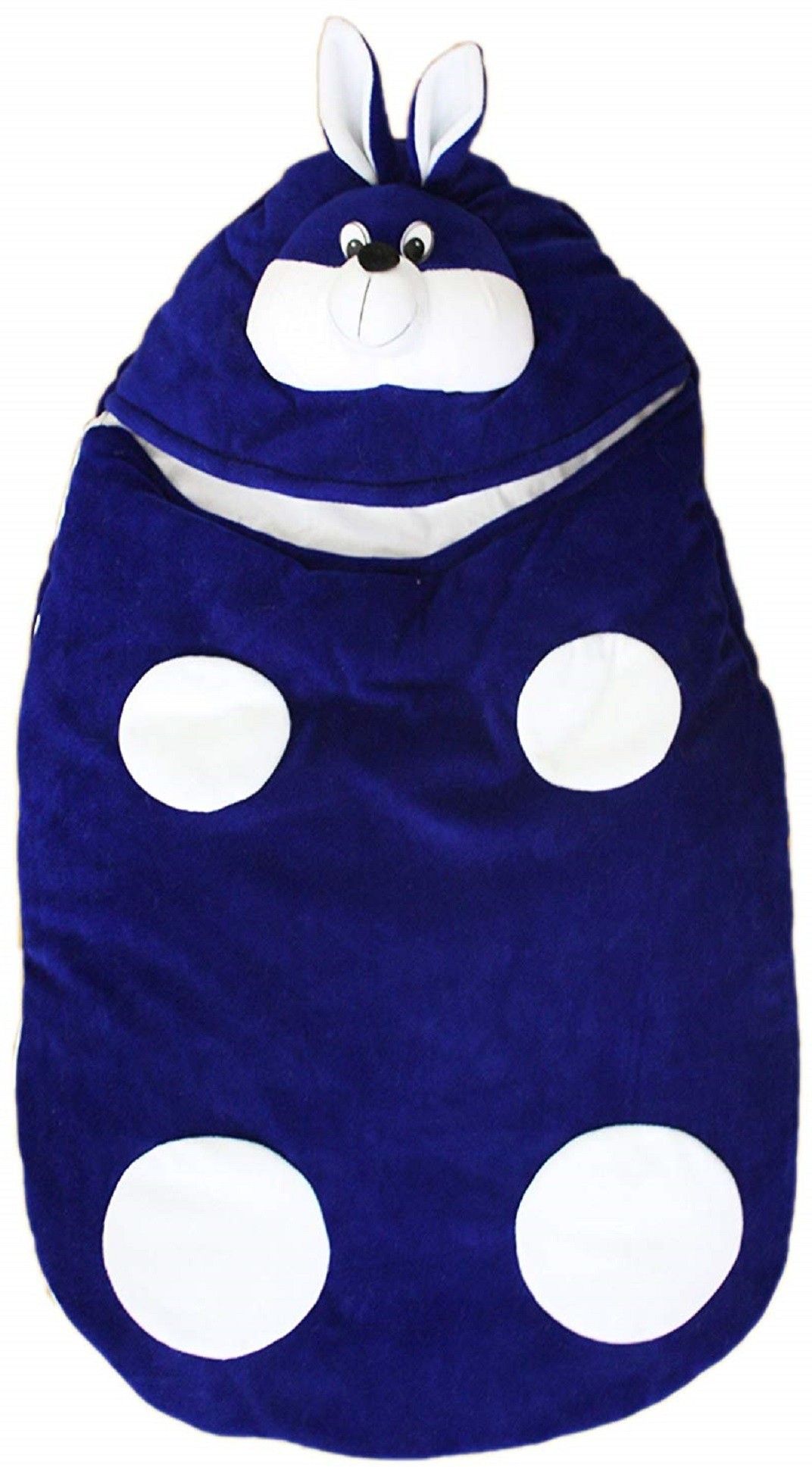 Baby Sleeping Bag Cum Baby Carry Bag (Blue) New Born Kids Carry Bed Carry Bed-image-1