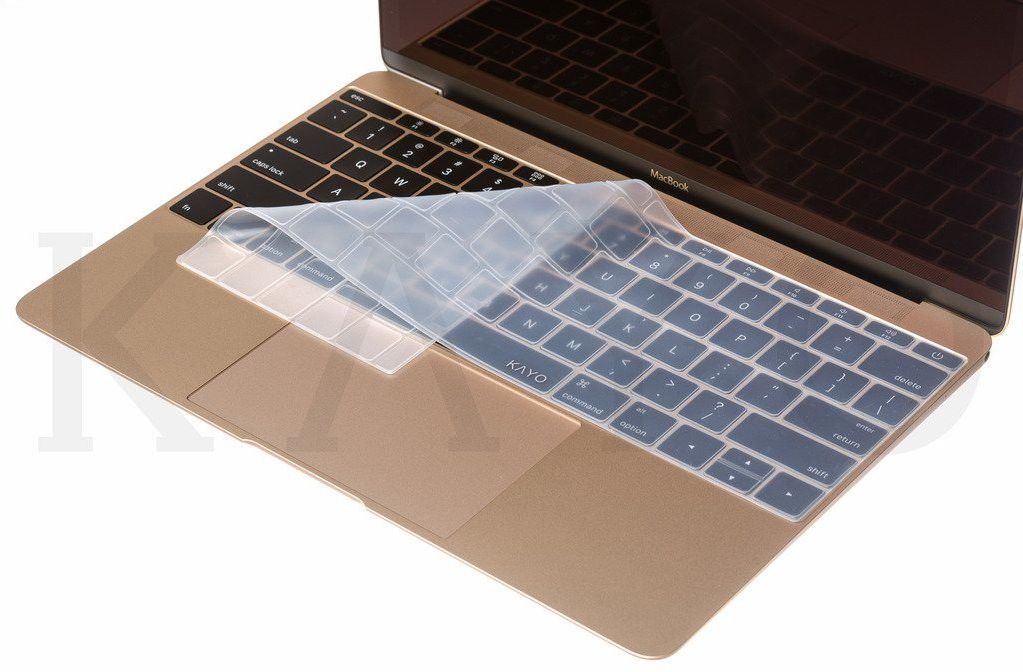 Saco Silicone Keyboard Protector Skin Cover for Pro 13 inch A1708 (No TouchBar) Release 2016 & 12 inch A1534 Laptop Keyboard Skin-image-1