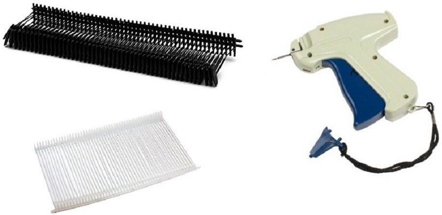 Arrow 9S Tag Gun Extra Needle 2000 Barbs 75mm Black and White Combo Taging Gun