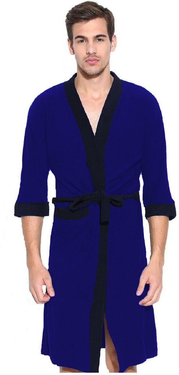 Blue 5 Free Size Bath Robe