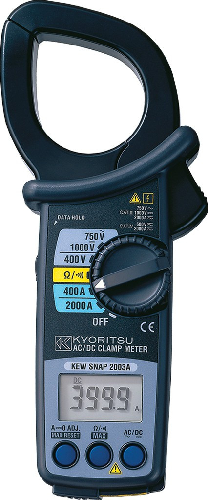 kyoritsu AC/DC Clamp Meters KEW 2003A Digital Multimeter image 1