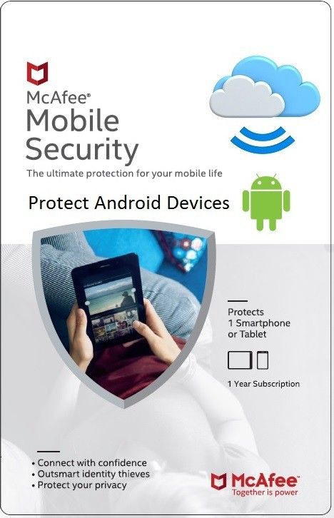McAfee Mobile Security 1 User 1 Year