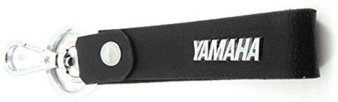 yamaha Logo Leather Keychain (Black) Carabiner-picture-25