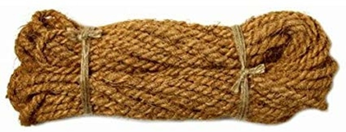 durja CoconutTree Thread 250g Brown image 1