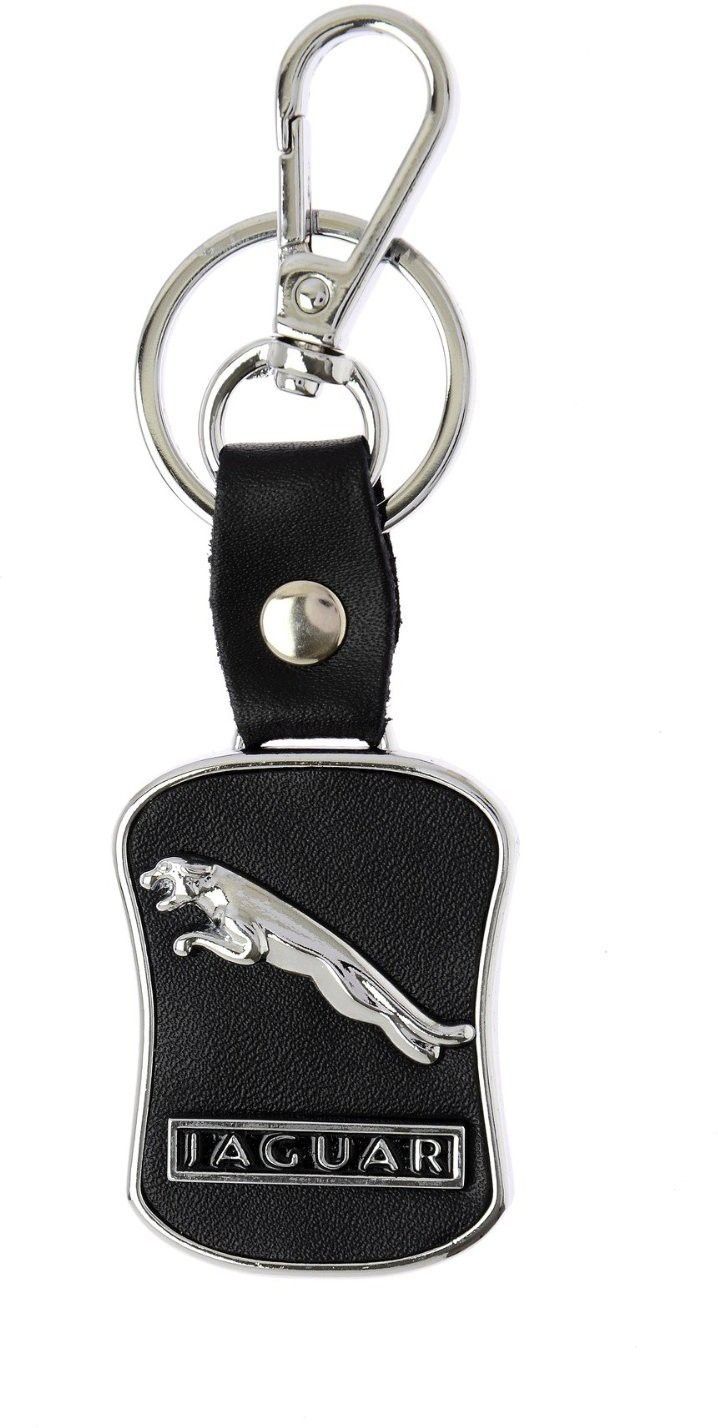 jaguar lack Leather Logo Keychain Carabiner-picture-15