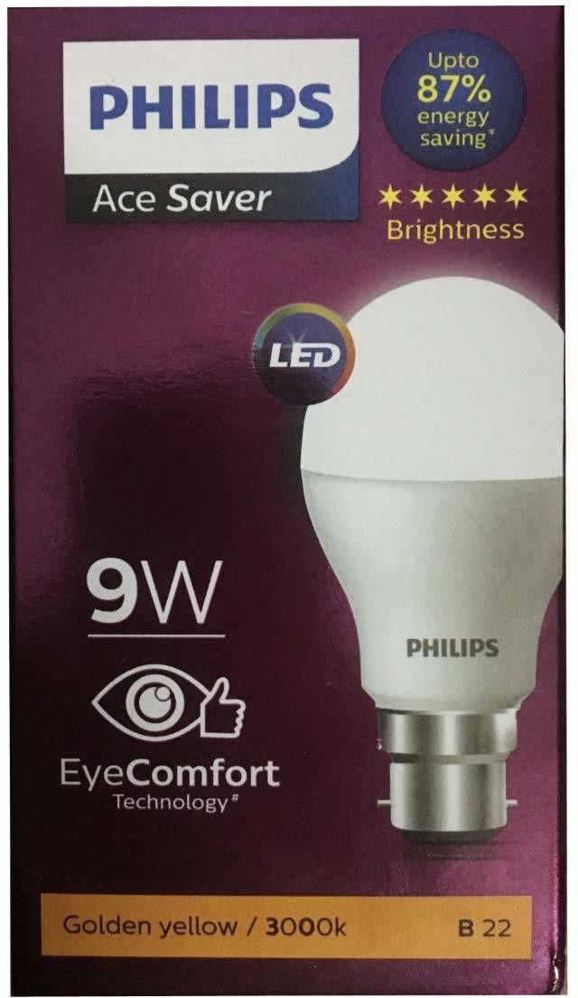philips 9 W Basic Round B22 LED Bulb-picture-28