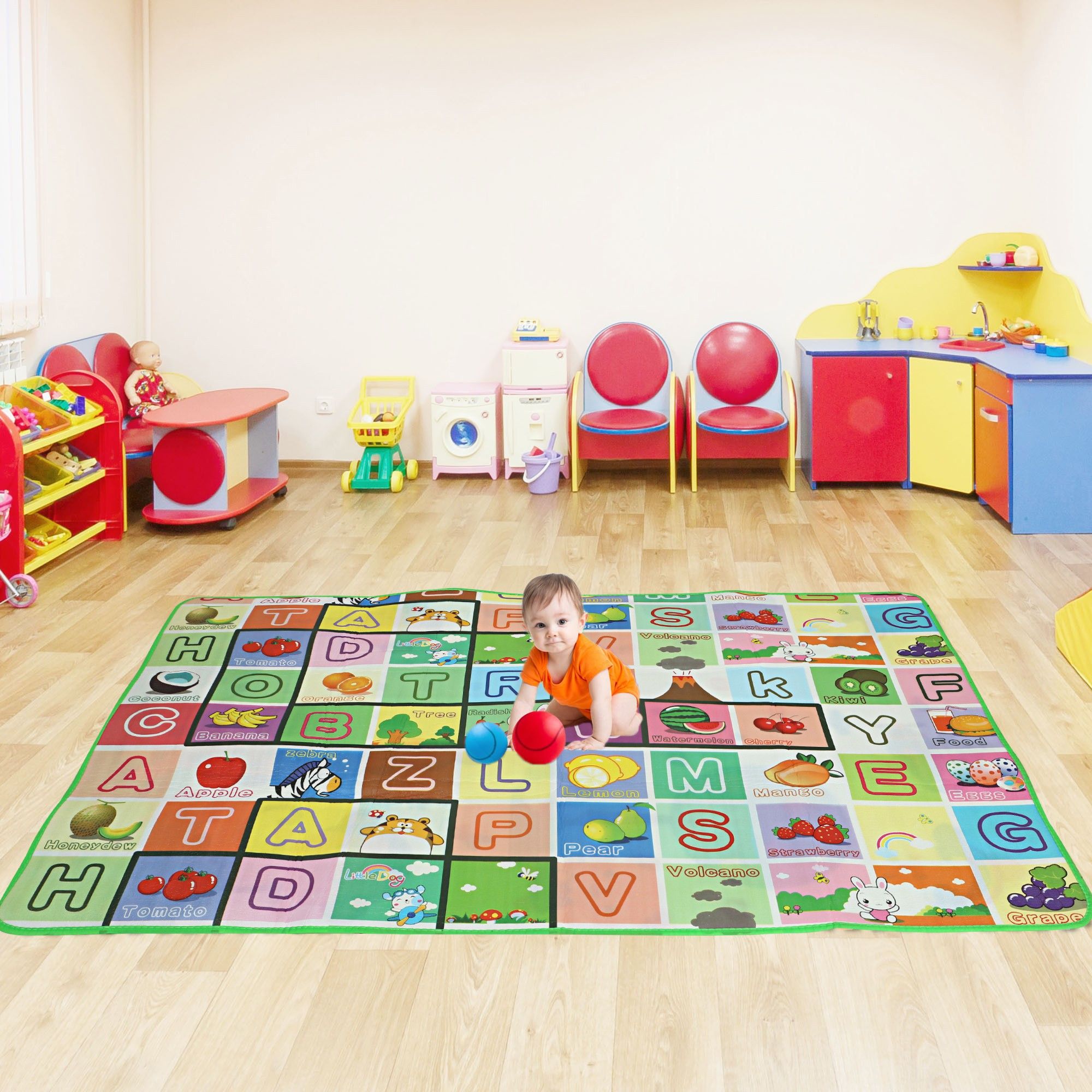 kuber industries Microfiber Baby Play Mat-picture-11