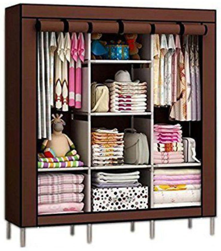 Micro Fiber Collapsible Wardrobe-image-13