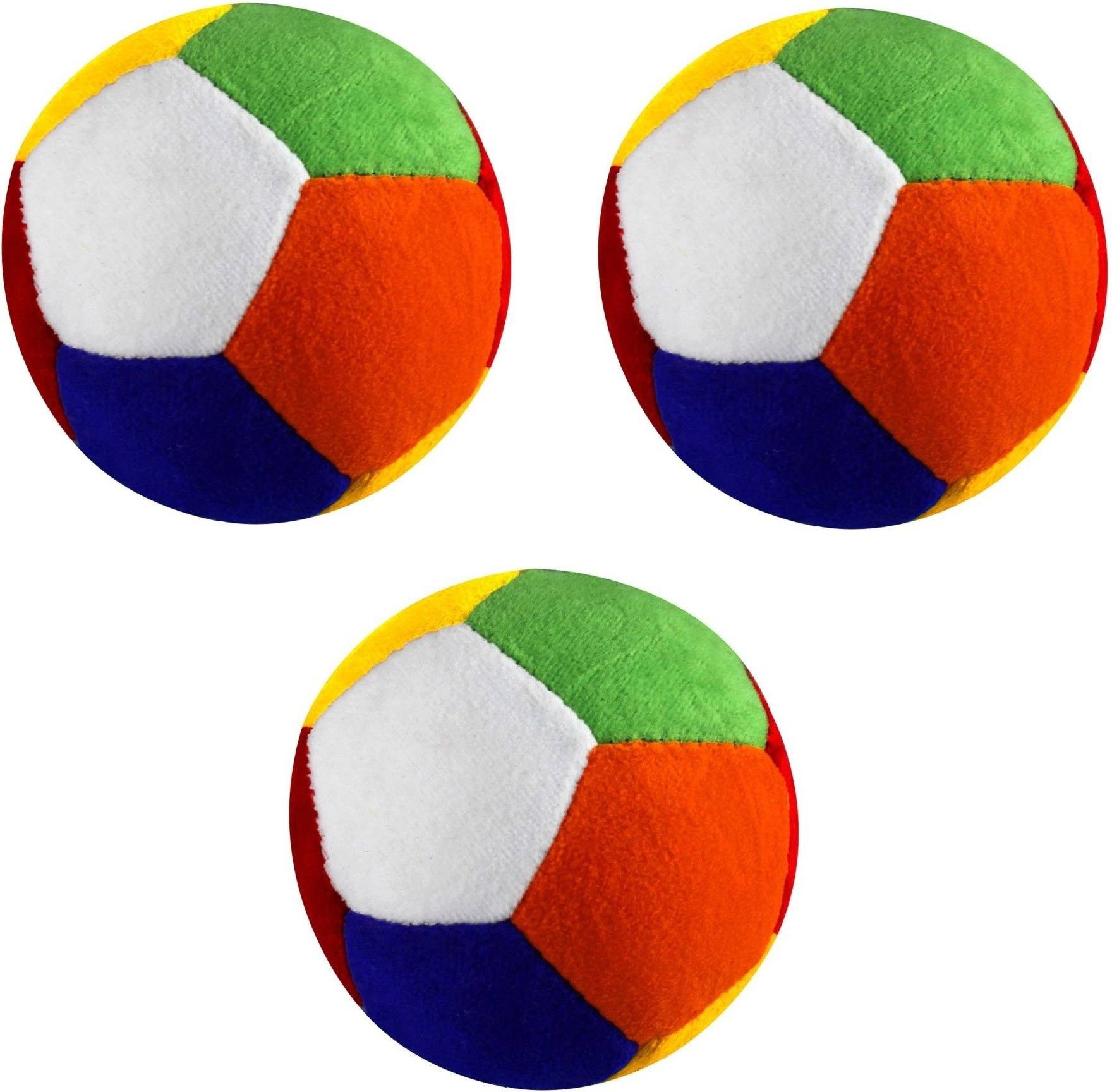 Soft Toy Ball(Combo of 3)- 9 cm-image-10