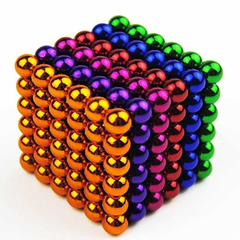 cross 5MM Multicolor Magnetic Balls MagnetsToys Sculpture Building Magnetic Blocks Magnet Cub-picture-27