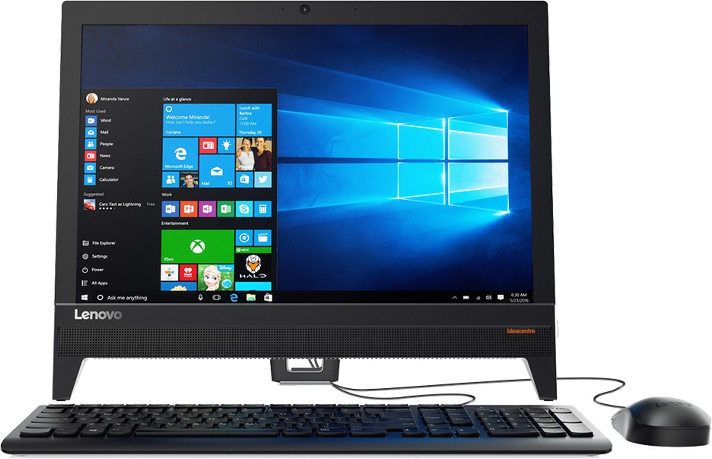 Lenovo Ideacentre 330 Celeron Dual Core (4 GB DDR4/1 TB/Windows 10 Home/19.5 Inch Screen/AIO 330 20IGM)-image-10
