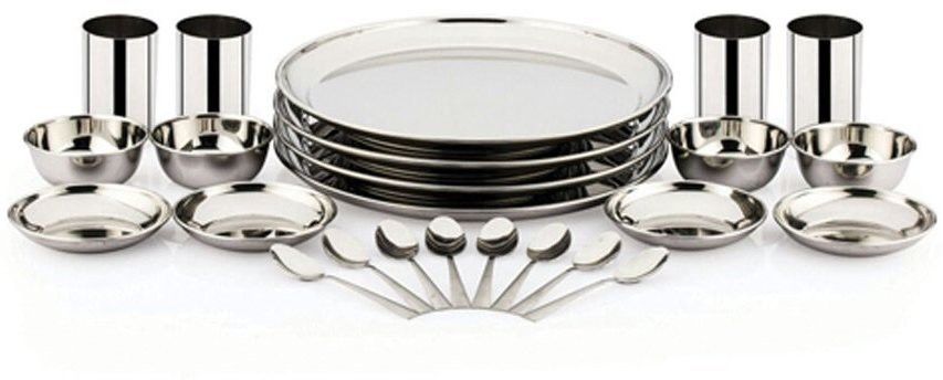 pigeon Pack of 24 Stainless Steel Sparkle Dinner Set-picture-6