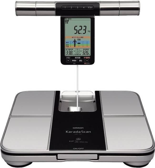 OMRON HBF-701 Karada Scan Body Composition Monitor Body Fat Analyzer
