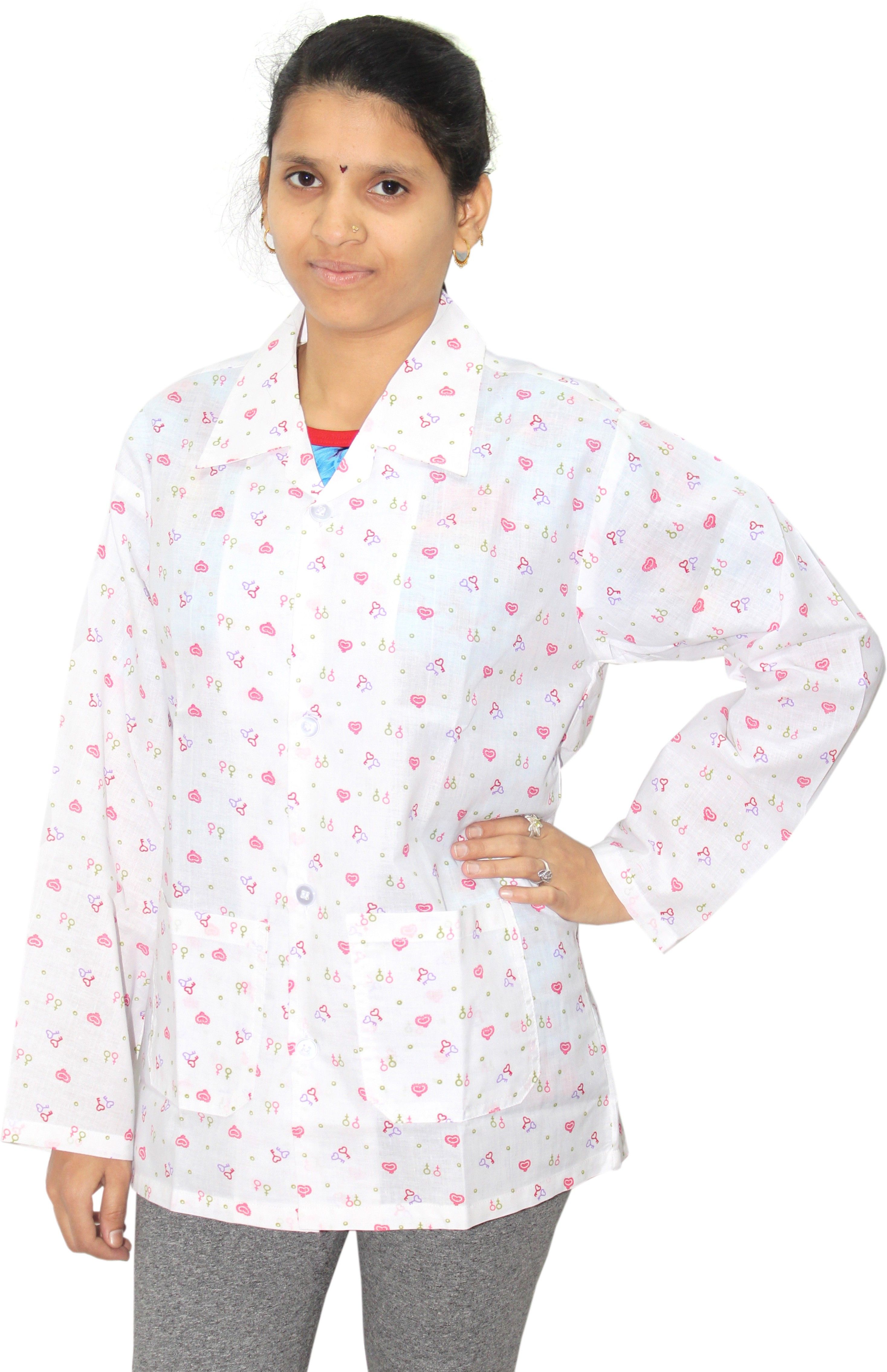 Goodluck SCT02 Floral Print Women Wind Cheater