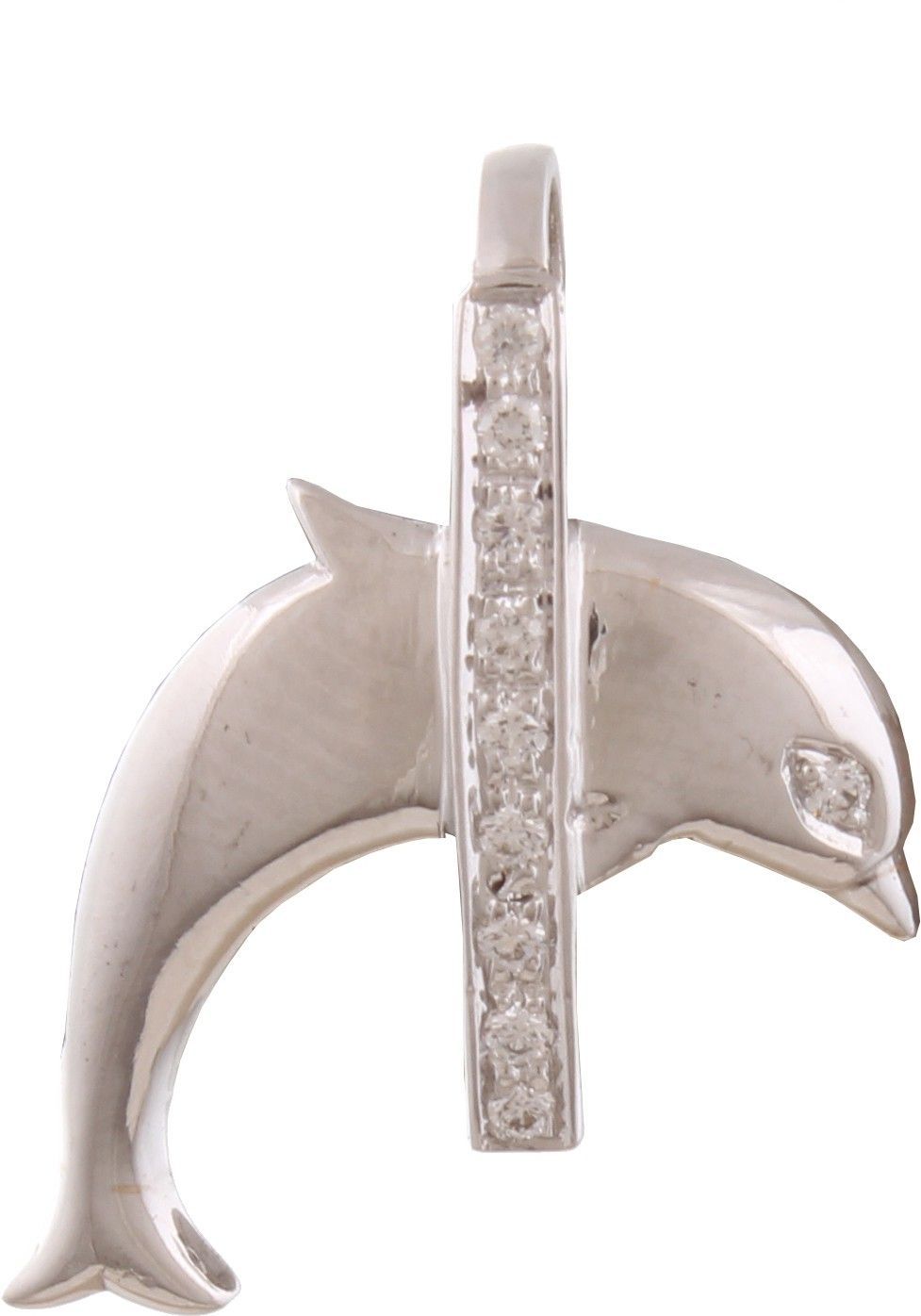 Bliss diamonds 002 18kt Diamond White Gold Pendant-image-18