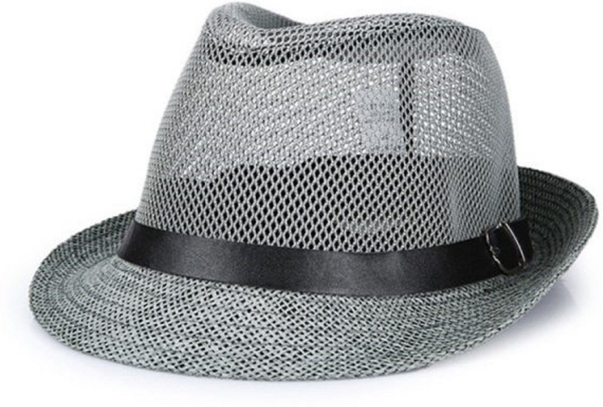 ZACHARIAS Fedora Cowboy Breathable Mesh Net Hat Cap-picture-11