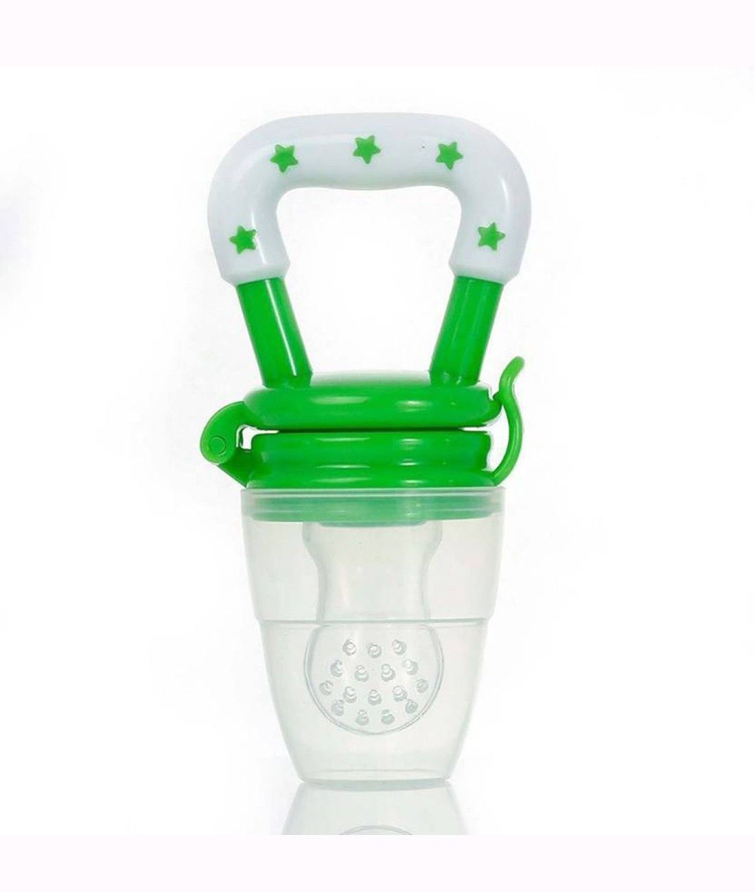 presentsale Colorful Attractive Food Feeder Grow With Me Set Teething Toy Silicone Nibbler TEETHER ( color may very) Teether-picture-27