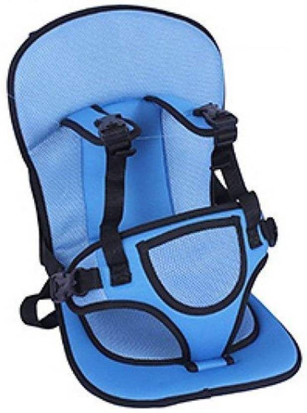 Baby Car Cushion Seat with Safety Belt Multi-function BLUE and BLACK Forward Facing Car Seat Car baby carrier safety Belt bag and Kids Baby Carrier Comfortable Support with Belt 3in1 Baby Carrier for kids Forward Facing Car Seat Adjustable (Multicolor) Baby Car Seat-image-18