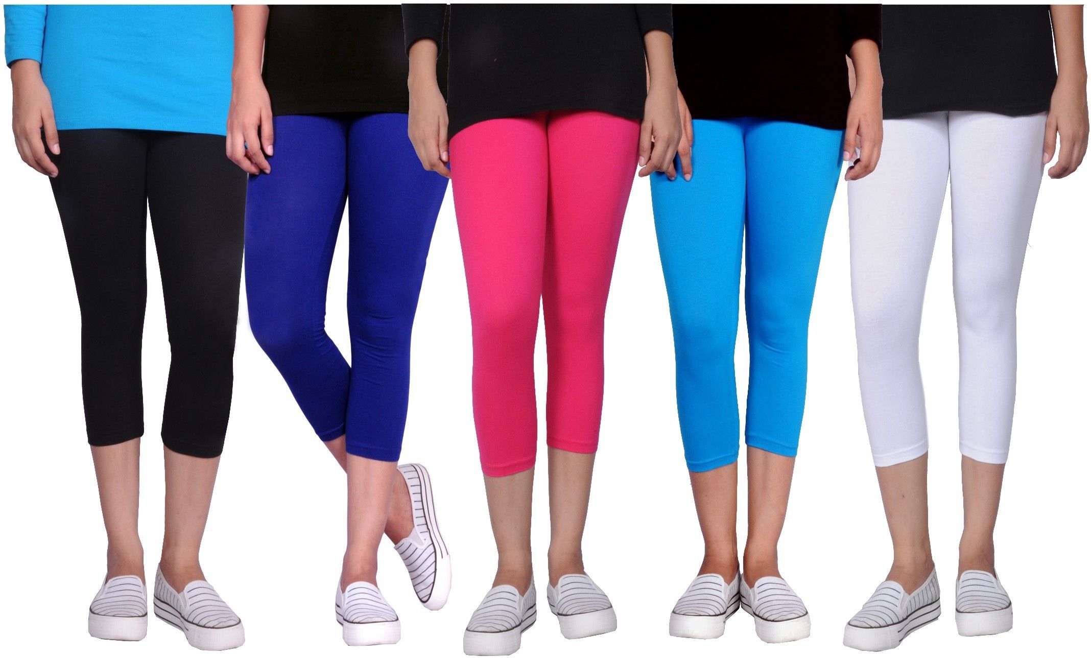 Women Multicolor Capri-image-32