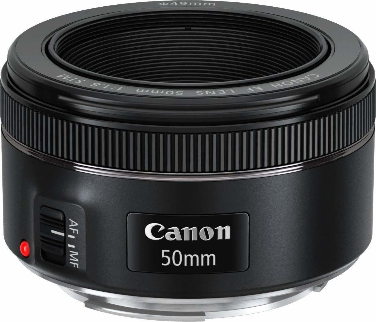 Canon EF 50 mm f/1.8 STM Standard PrimeLens