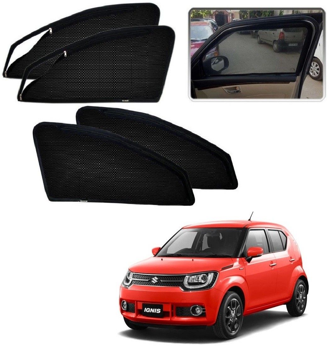 auto addict Side Window, Rear Window Sun Shade For Maruti Suzuki Ignis-picture-19