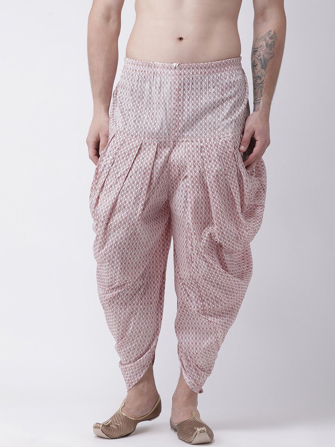 Silk Blend Printed Patiala