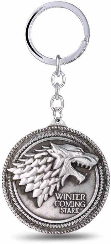 Traders Game of Thrones House round Stark Winter Carabiner-image-39