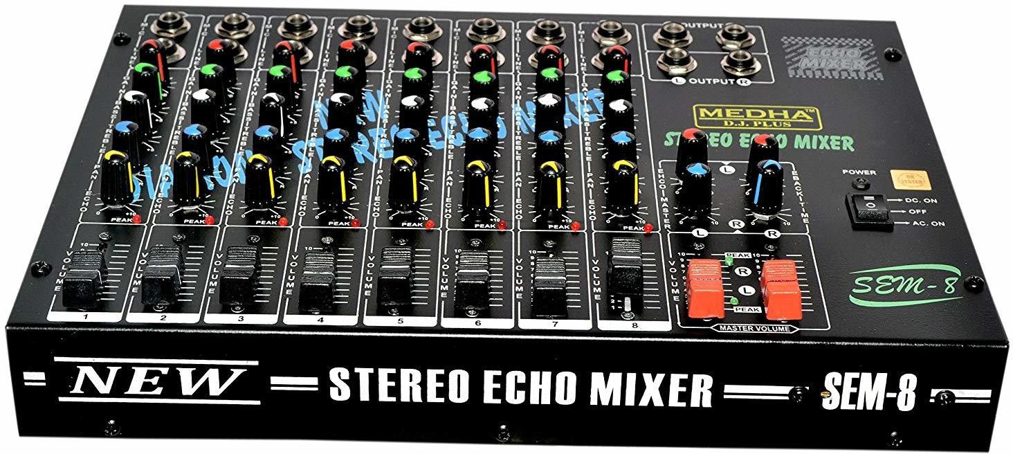 8 Channel Stereo Echo Digital Sound Mixer-image-35