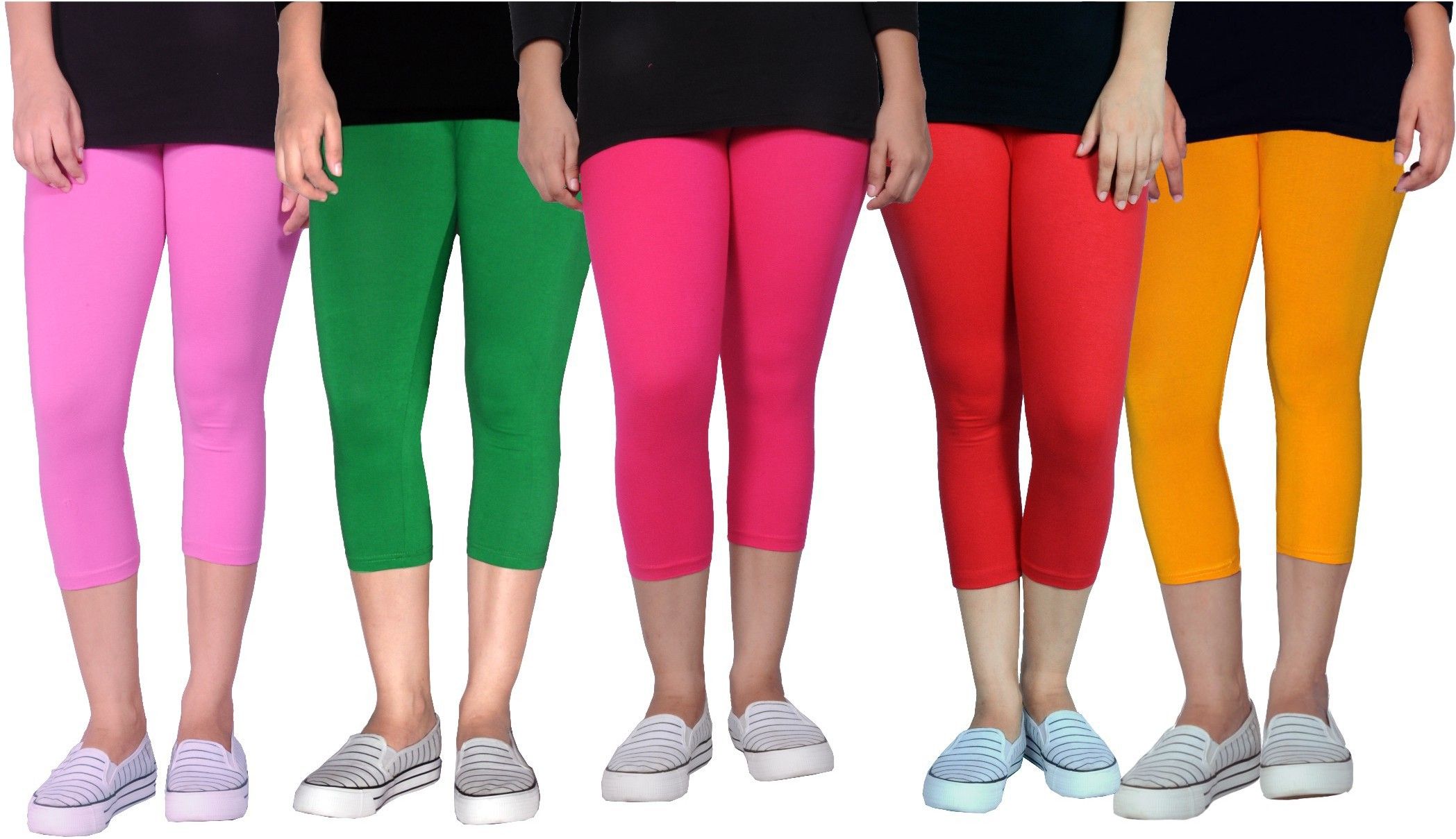 Women Multicolor Capri-image-33