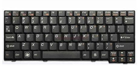 TechSonic Keyboard For Lenovo IdeaPad S10 2 S10 3C S10 2C Internal Laptop-size Laptop Keyboard Compatible with Desktop, Laptop, Mac image 1