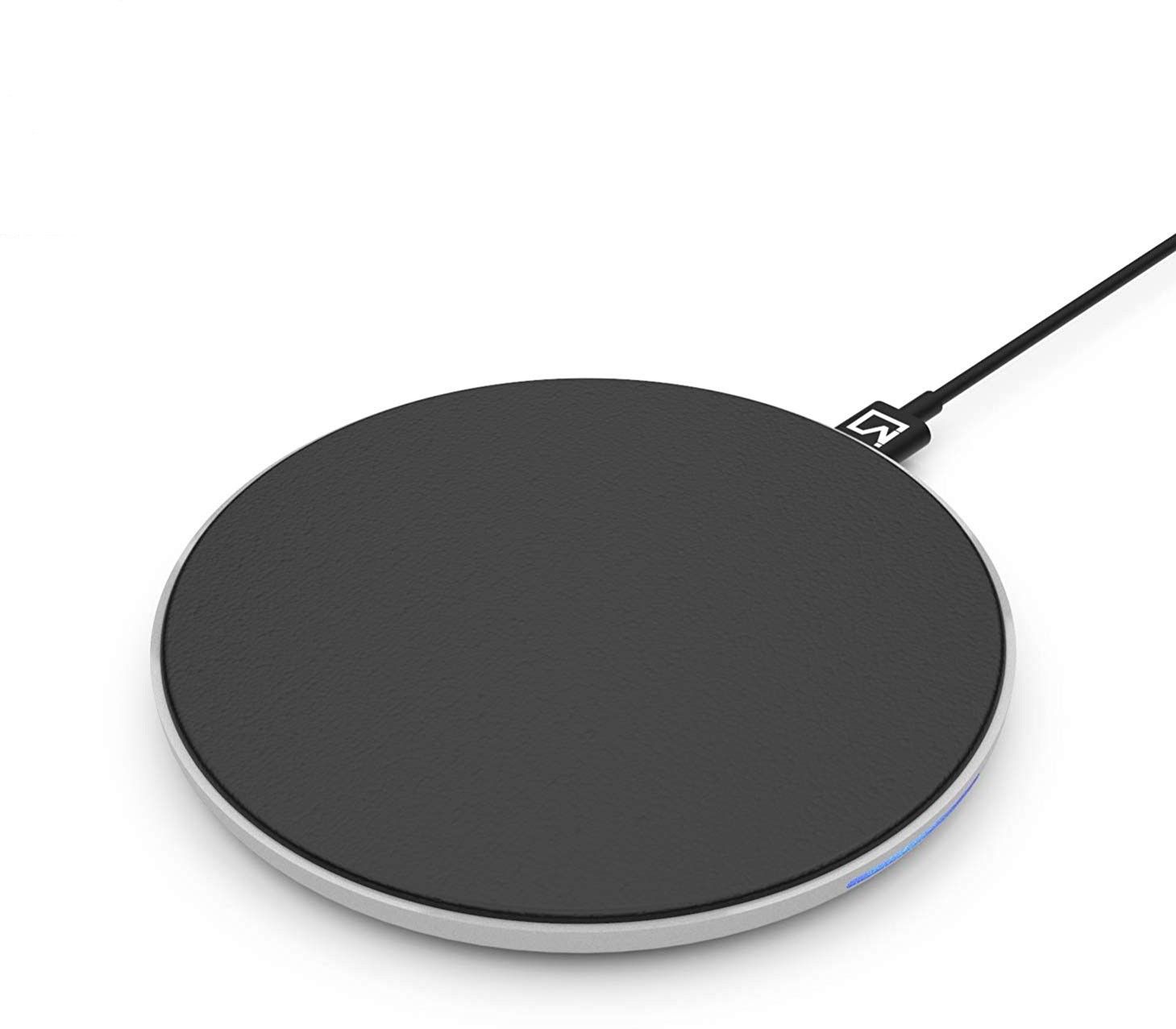 iVoltaa Air.base1 with Type-C Cable for Qi Enabled Devices 10W Wireless Charging Pad-image-6